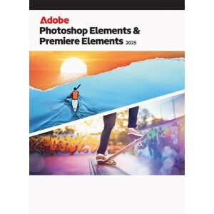 Adobe Photoshop + Premiere Elements 2025 (1 User - 3 Years) ESD