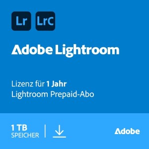 Adobe Lightroom CC (1 User - 1 Year) 1 TB ESD