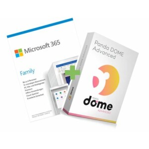 Microsoft 365 Family (6 Users - 5 Devices each -1 Year ) + Panda Dome Advanced BUNDLE