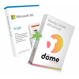 Microsoft 365 Single (1User - 5 Devices) + Panda Dome Advanced BUNDLE