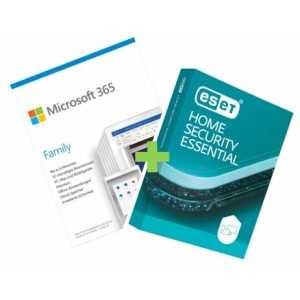 Microsoft 365 Family & ESET HOME Security Essentials BUNDLE
