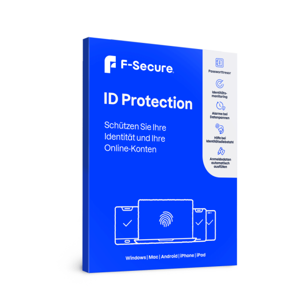 F-Secure ID Protection (10 Devices - 1 Year) ESD