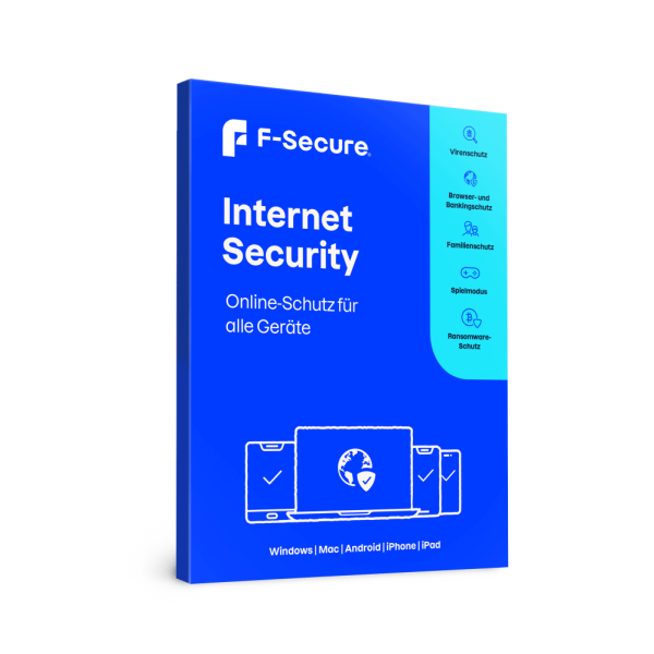 F-Secure Internet Security (1 Device - 1 Year) ESD