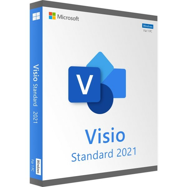 Microsoft Visio Standard 2021 WIN ESD