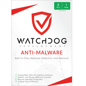 Watchdog Anti-Malware (5 PC - 1 Jahr) Vollversion