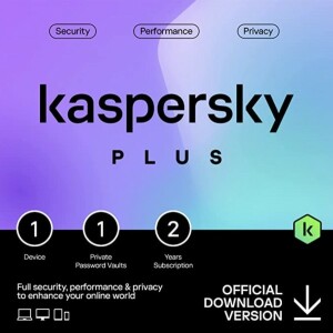 Kaspersky Plus (1 Device - 2 Years) ESD