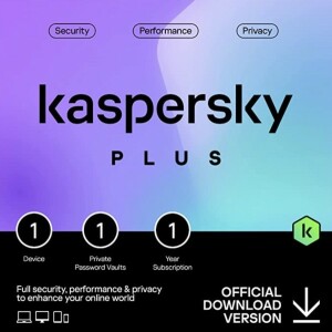 Kaspersky Plus (1 Device - 1 Year) ESD
