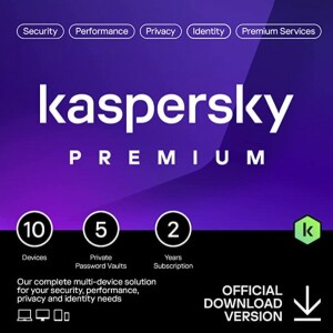 Kaspersky Premium (10 Devices - 2 Years) ESD
