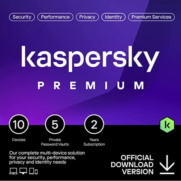 Kaspersky Premium (10 Devices - 2 Years) ESD