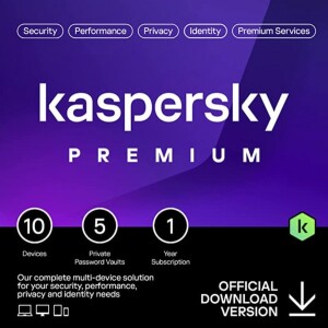 Kaspersky Premium (10 Devices - 1 Year) ESD