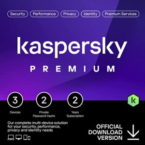 Kaspersky Premium (3 Devices - 2 Years) ESD