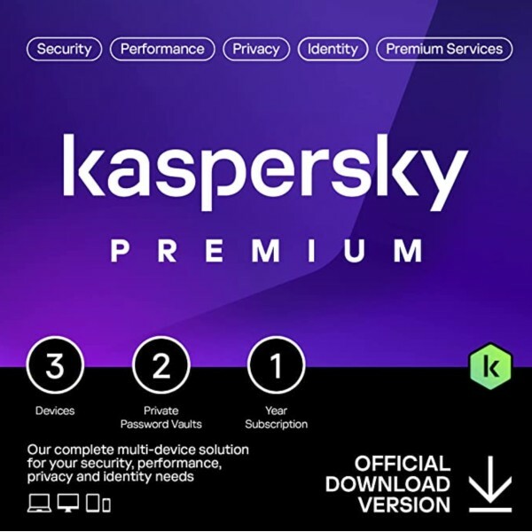 Kaspersky Premium (3 Devices - 1 Year) ESD