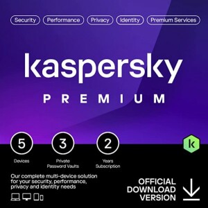 Kaspersky Premium (5 Devices - 2 Years) ESD