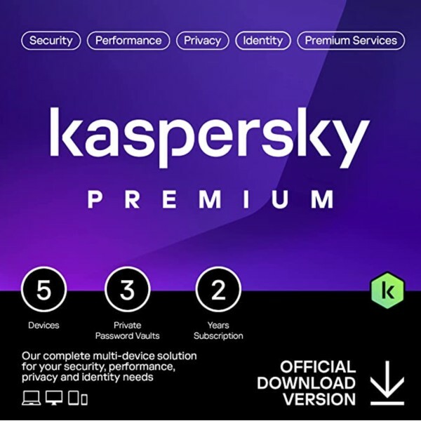 Kaspersky Premium (5 Devices - 2 Years) ESD