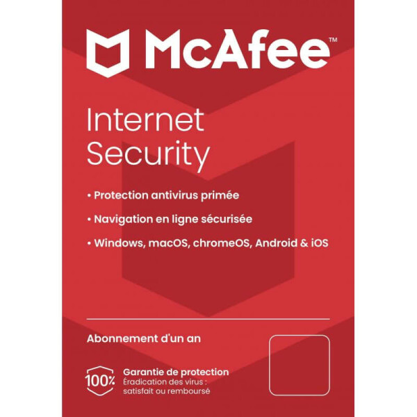McAfee Internet Security (1 Device - 1 Year) ESD