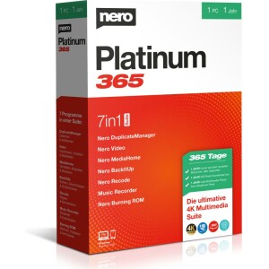 Nero Platinum 365 (1 PC - 1 Year) ESD