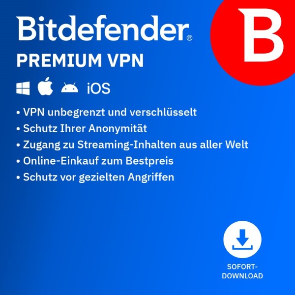 Bitdefender Premium VPN (10 Devices - 1 Year) Ηλεκτρονική Άδεια