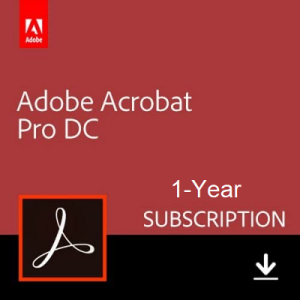 Adobe Acrobat Pro DC (1 User - 1 Year) Ηλεκτρονική Άδεια