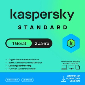 Kaspersky Standard (1 Device - 2 Years) ESD