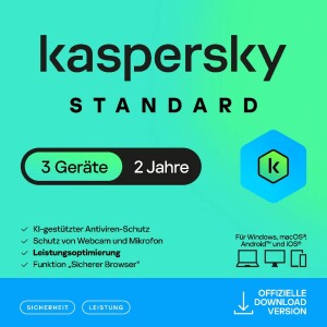 Kaspersky Standard (3 Devices - 2 Years) ESD